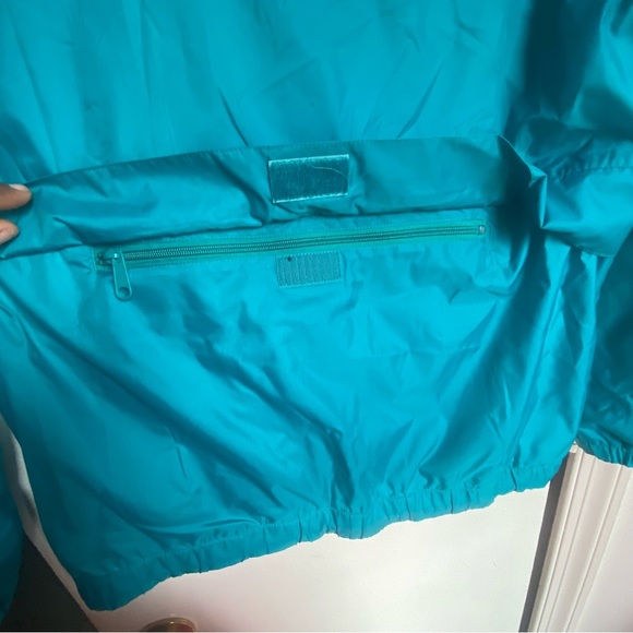 Vintage LL Bean Teal Jacket unisex Medium - Picture 3 of 4